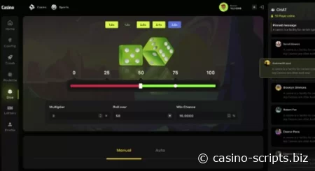 Green Dice Casino script source code