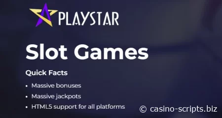 Slot Games playstar api